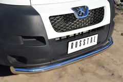Защита переднего бампера D76 (секции) для Peugeot Boxer L1H1 2006-2015