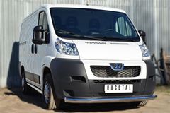 Защита переднего бампера D76 (секции) для Peugeot Boxer L1H1 2006-2015