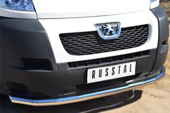 Защита переднего бампера D63 (секции) для Peugeot Boxer L1H1 2006-2015