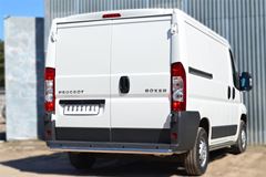 Защита заднего бампера D63 (прямая) для Peugeot Boxer L1H1 2006-2015