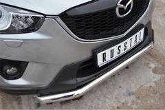 Защита переднего бампера D63 (секции) для Mazda CX-5 2011-
