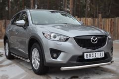 Защита переднего бампера D63 (секции) для Mazda CX-5 2011-