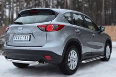 Защита заднего бампера D63 (дуга) для Mazda CX-5 2011-