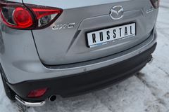 Защита заднего бампера уголки D42 для Mazda CX-5 2011-