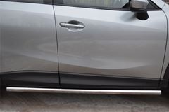 Защита порогов D63 (вариант 3) для Mazda CX-5 2011-