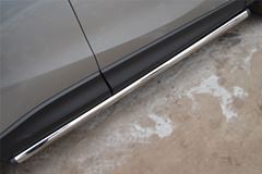 Защита порогов D63 (вариант 2) для Mazda CX-5 2011-