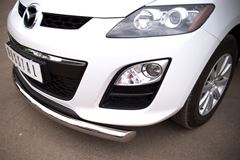 Защита переднего бампера D76 (дуга) для Mazda CX-7 2010-2013