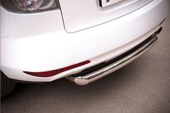 Защита заднего бампера D76 (дуга) для Mazda CX-7 2010-2013