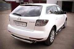 Защита заднего бампера D76 (дуга) для Mazda CX-7 2010-2013