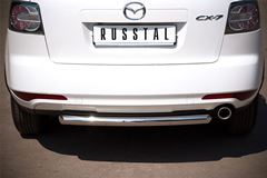 Защита заднего бампера D63 (дуга) для Mazda CX-7 2010-2013