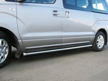 Пороги труба D63 для Hyundai H1 2008-