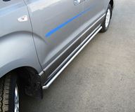Пороги труба D63 для Hyundai H1 2008-