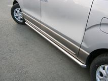 Пороги труба D63 для Hyundai H1 2008-