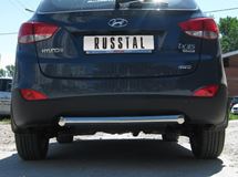 Защита заднего бампера D76 для Hyundai IX35 2010-2012