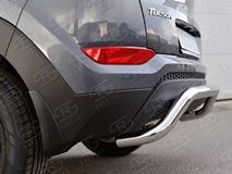 Защита заднего бампера D63 волна под машину для Hyundai Tucson 2015