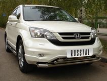 Защита переднего бампера D63/42 для Honda CR-V 2010-2012