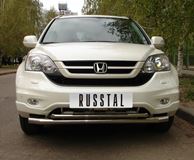 Защита переднего бампера D63/42 для Honda CR-V 2010-2012