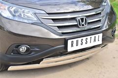 Защита переднего бампера D75х42 (дуга) D75х42 (дуга) для Honda CR-V 2013 2.4 L 
