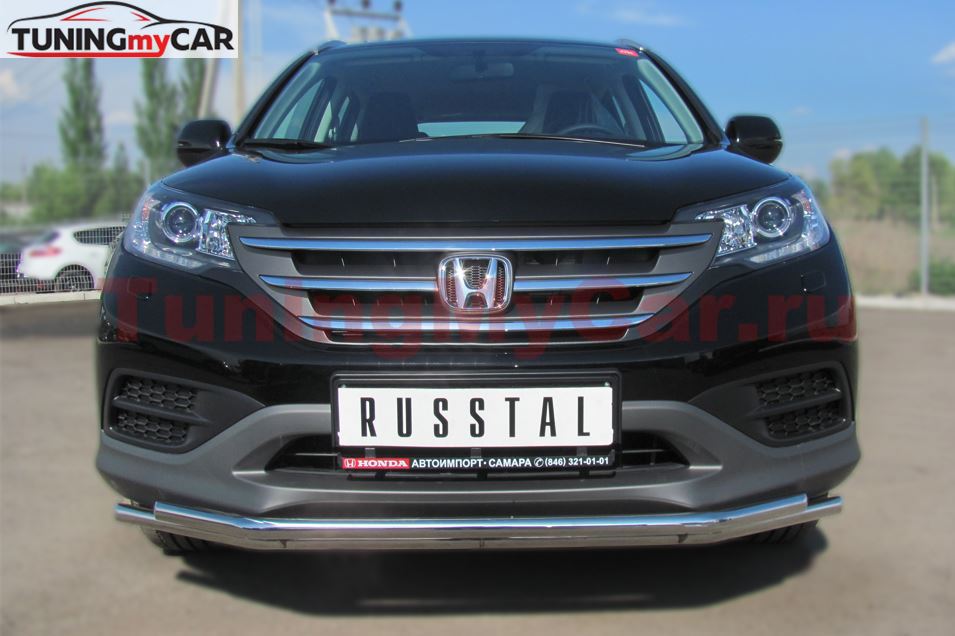 Защита переднего бампера D42_ 42 (секции) для Honda CR-V 2013 2.0