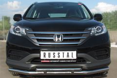 Защита переднего бампера D63 (секции) D42 (прямой) для Honda CR-V 2013 2.0