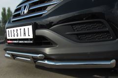 Защита переднего бампера D63 (секции) D42 (прямой) для Honda CR-V 2013 2.0
