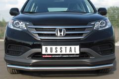 Защита переднего бампера D63 (секции) для Honda CR-V 2013 2.0