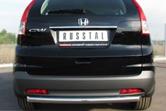 Защита заднего бампера D63 (дуга) для Honda CR-V 2013