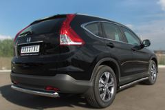 Пороги труба D63 (вариант 3) для Honda CR-V 2013