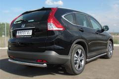 Пороги труба D63 (вариант 1) для Honda CR-V 2013