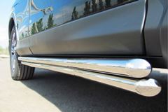 Пороги труба D42_ 42 (секции) для Honda CR-V 2013