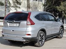 Защита заднего бампера D63 дуга для Honda CR-V 2015