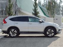 Пороги труба D63 (вариант 1) для Honda CR-V 2015