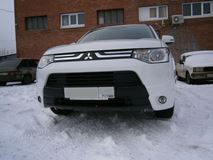 Накладки на ПТФ Samurai Mitsubishi Outlender 3 от 2012 г.в. 