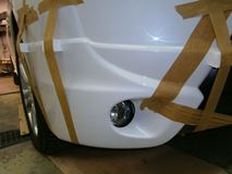 Накладки на ПТФ Samurai Mitsubishi Outlender 3 от 2012 г.в. 