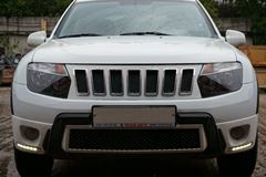 Решетка радиатора Cherokee Style для Renault Duster