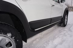 Накладки на двери (молдинги) 4 шт. для Renault Duster