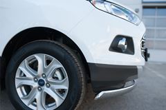 Защита переднего бампера D75х42 (дуга) для Ford Ecosport 2014-