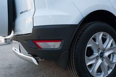 Защита заднего бампера D75х42 (дуга) для Ford Ecosport 2014-