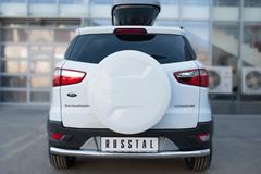 Защита заднего бампера D63 (секции) для Ford Ecosport 2014-