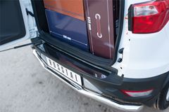 Защита заднего бампера D63 (секции) для Ford Ecosport 2014-