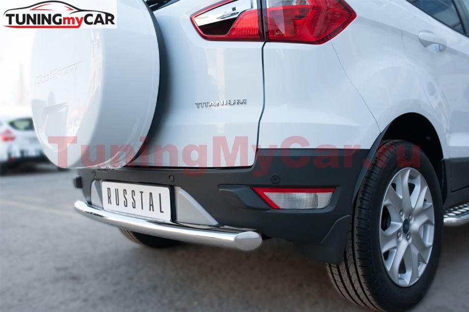 Защита заднего бампера D63 (дуга) для Ford Ecosport 2014-