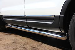 Пороги труба D63 (вариант 1) для Ford Explorer V 2012-