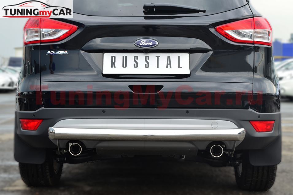 Защита заднего бампера D76 (дуга) для Ford Kuga 2012-