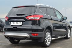 Защита заднего бампера D76 (дуга) для Ford Kuga 2012-