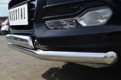 Защита переднего бампера D63 (секции) 75х42 (дуга) для Ford Kuga 2012-