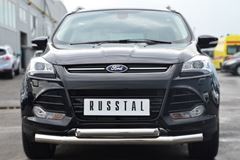 Защита переднего бампера D76 (секции) D63 (дуга) для Ford Kuga 2012-