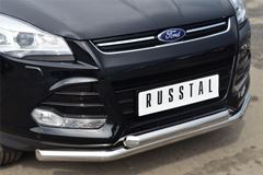 Защита переднего бампера D63 (секции) D63 (дуга) для Ford Kuga 2012-
