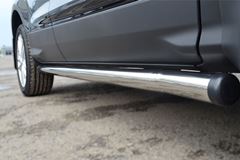 Пороги труба D63 (вариант 2) для Ford Kuga 2012-