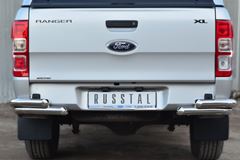 Защита заднего бампера уголки D63 (секции) D63 (секции) для Ford Ranger 2011-
