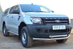 Защита переднего бампера D76 (секции) D63 (дуга) для Ford Ranger 2011-